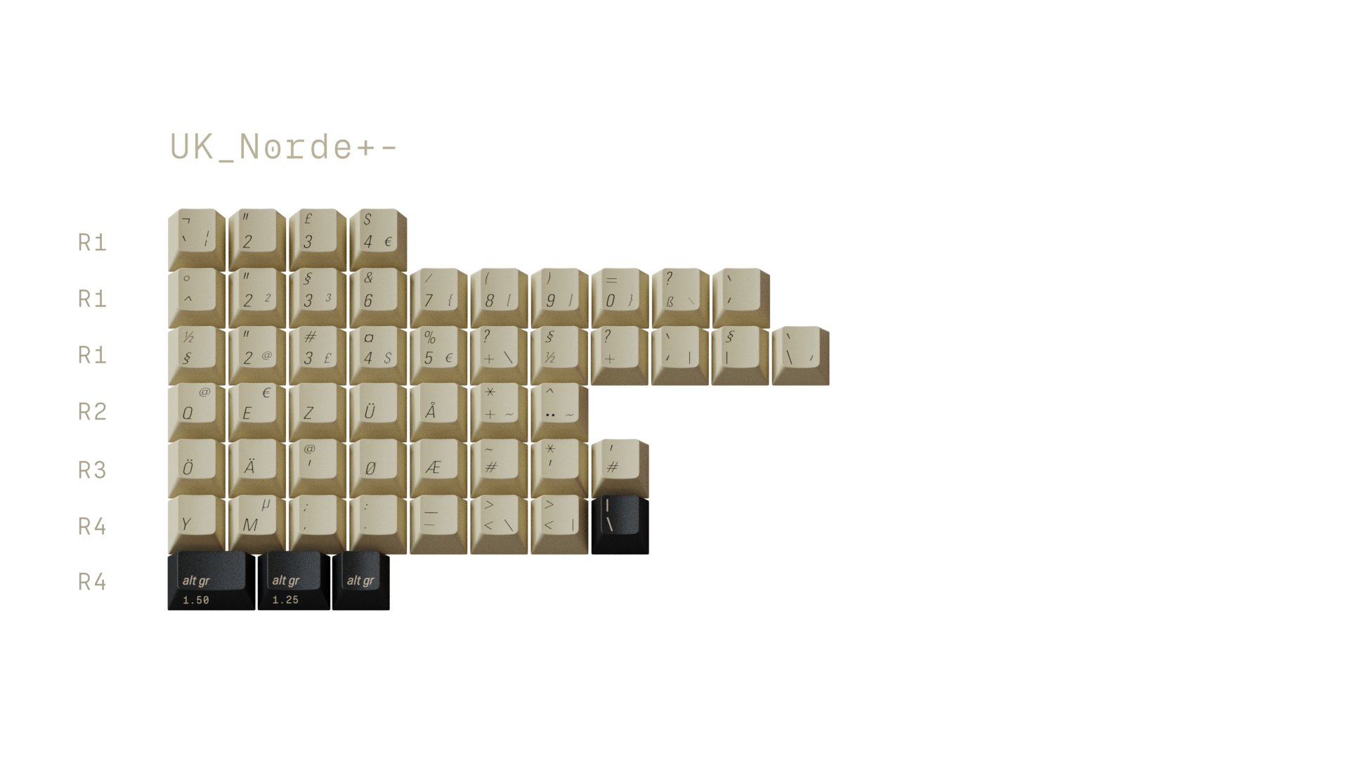 [Sold Out]Keycaps-MW Tosh