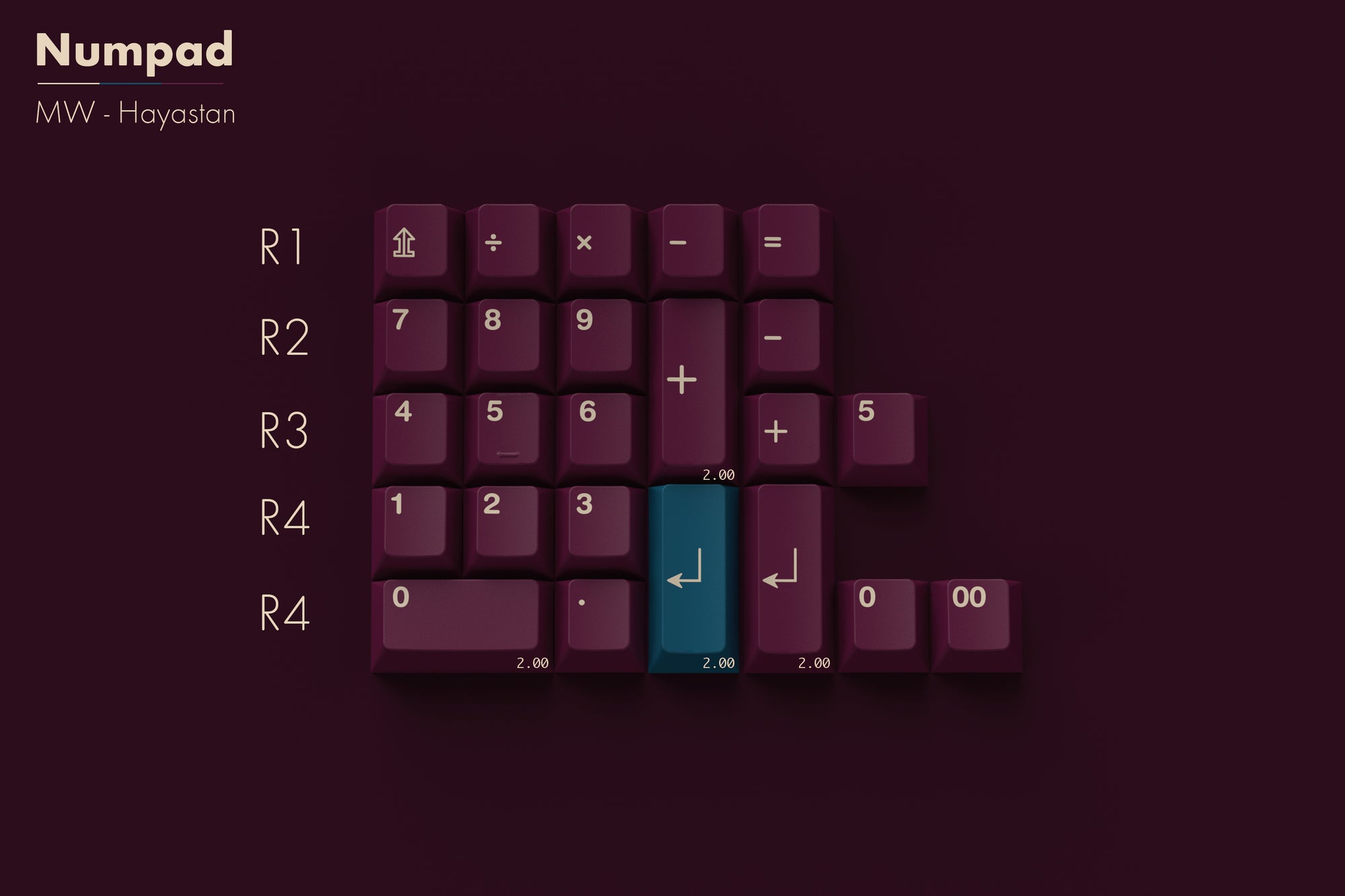 [Sold Out]Keycaps-MW Hayastan