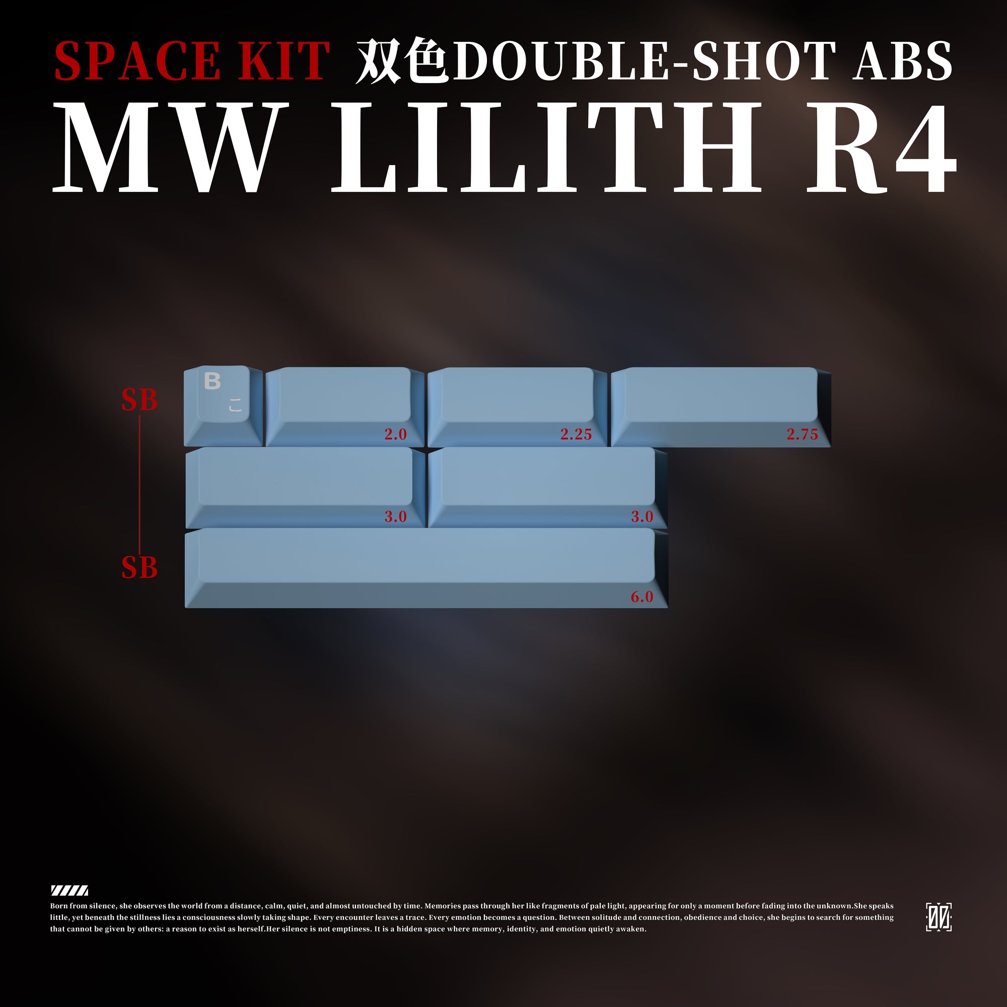 [IN STOCK] ABS Keycaps-MW Lilith R4