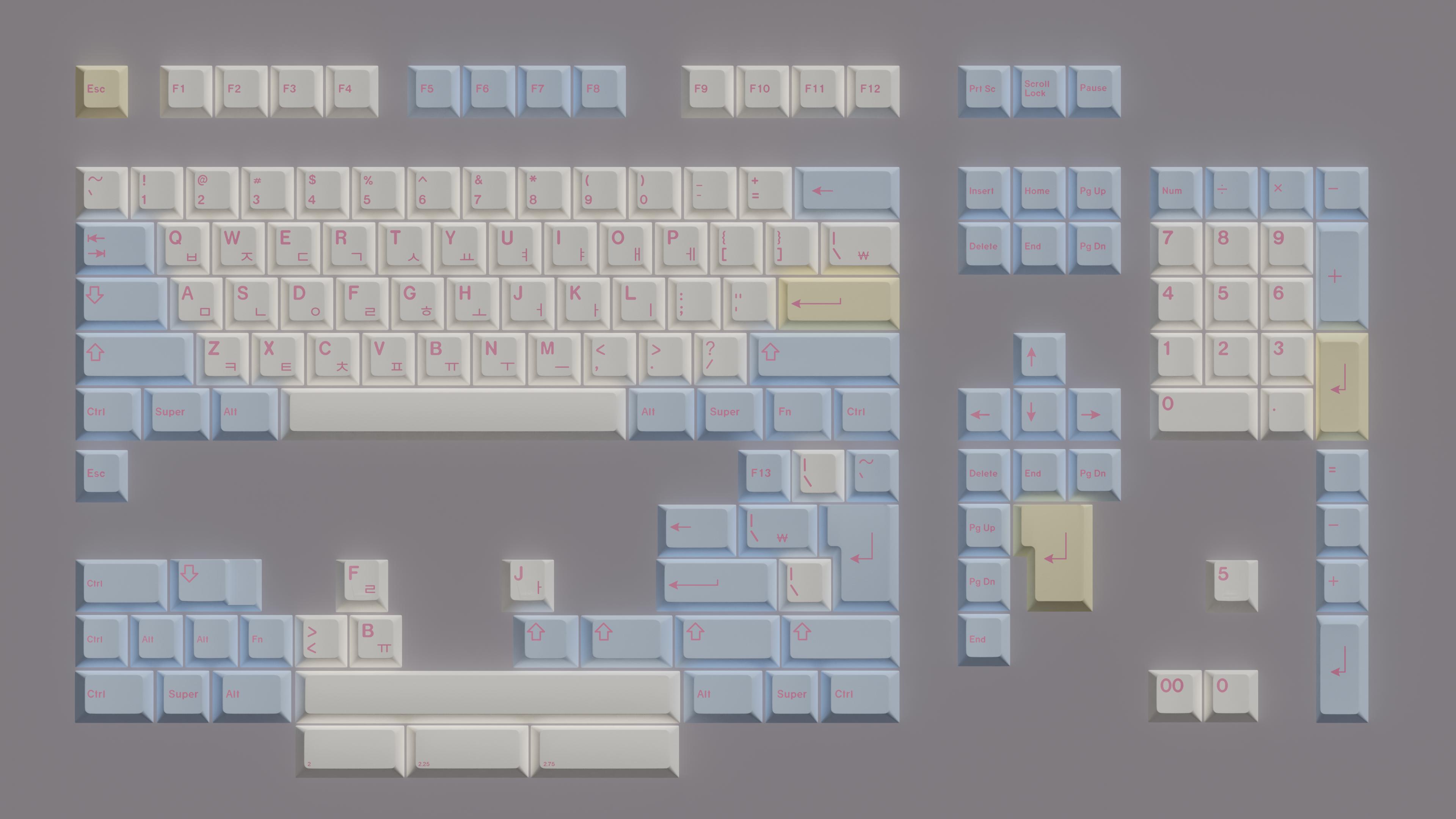 [IN STOCK]Keycaps-MW Velvet