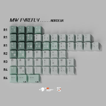 [IN STOCK]keycaps-MW Fyrefly