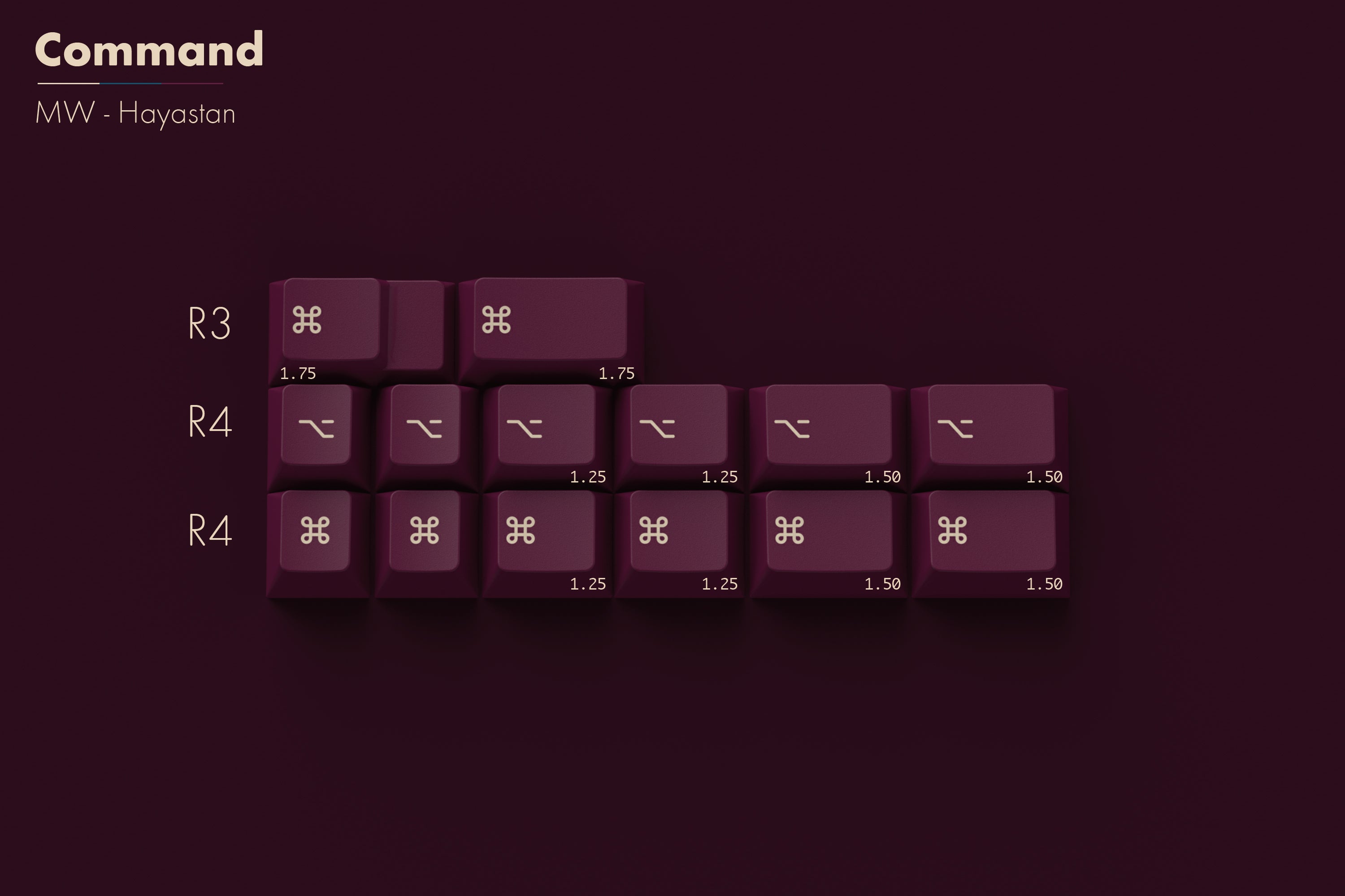 [Sold Out]Keycaps-MW Hayastan