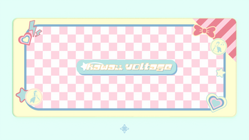 [Sold Out]Keycaps-MW Kawaii Voltage