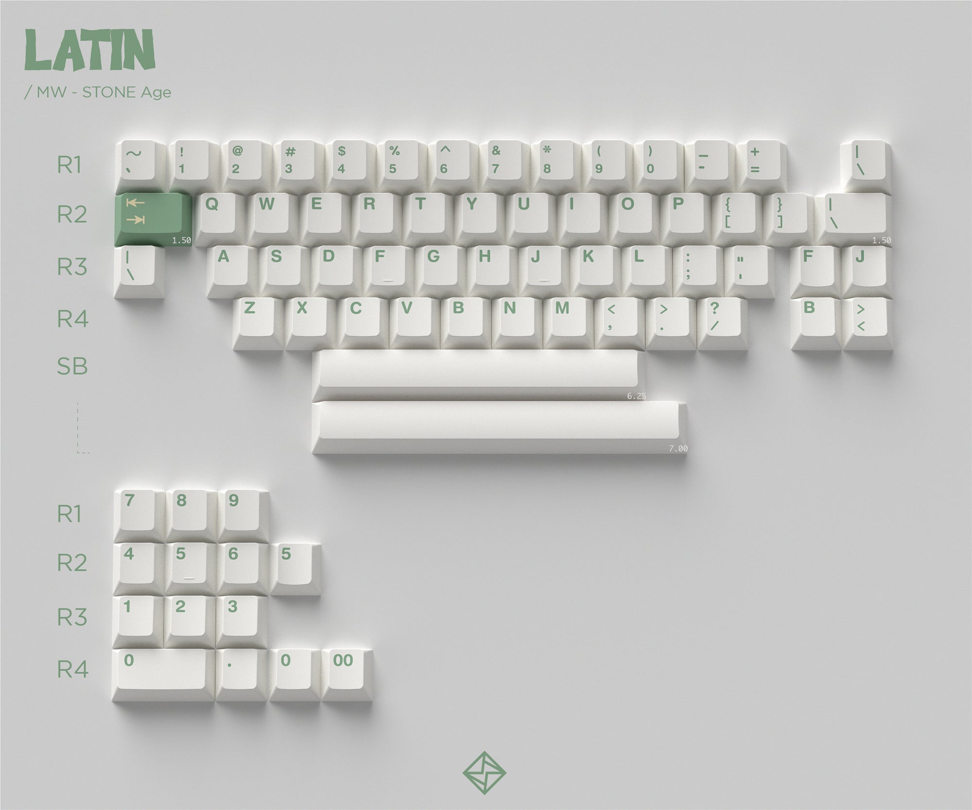 [IN STOCK]Keycaps-MW Stone Age