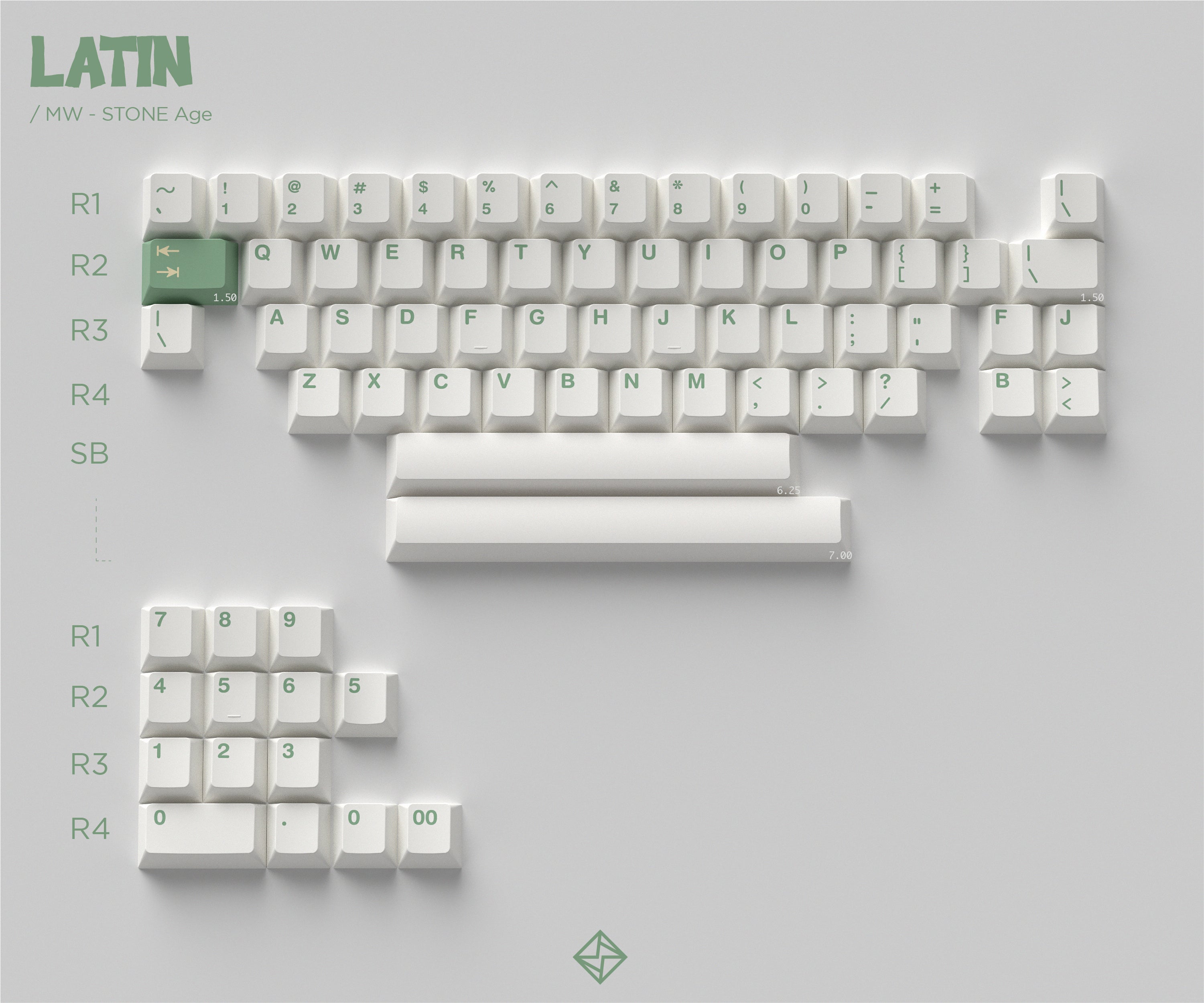 [IN STOCK]Keycaps-MW Stone Age