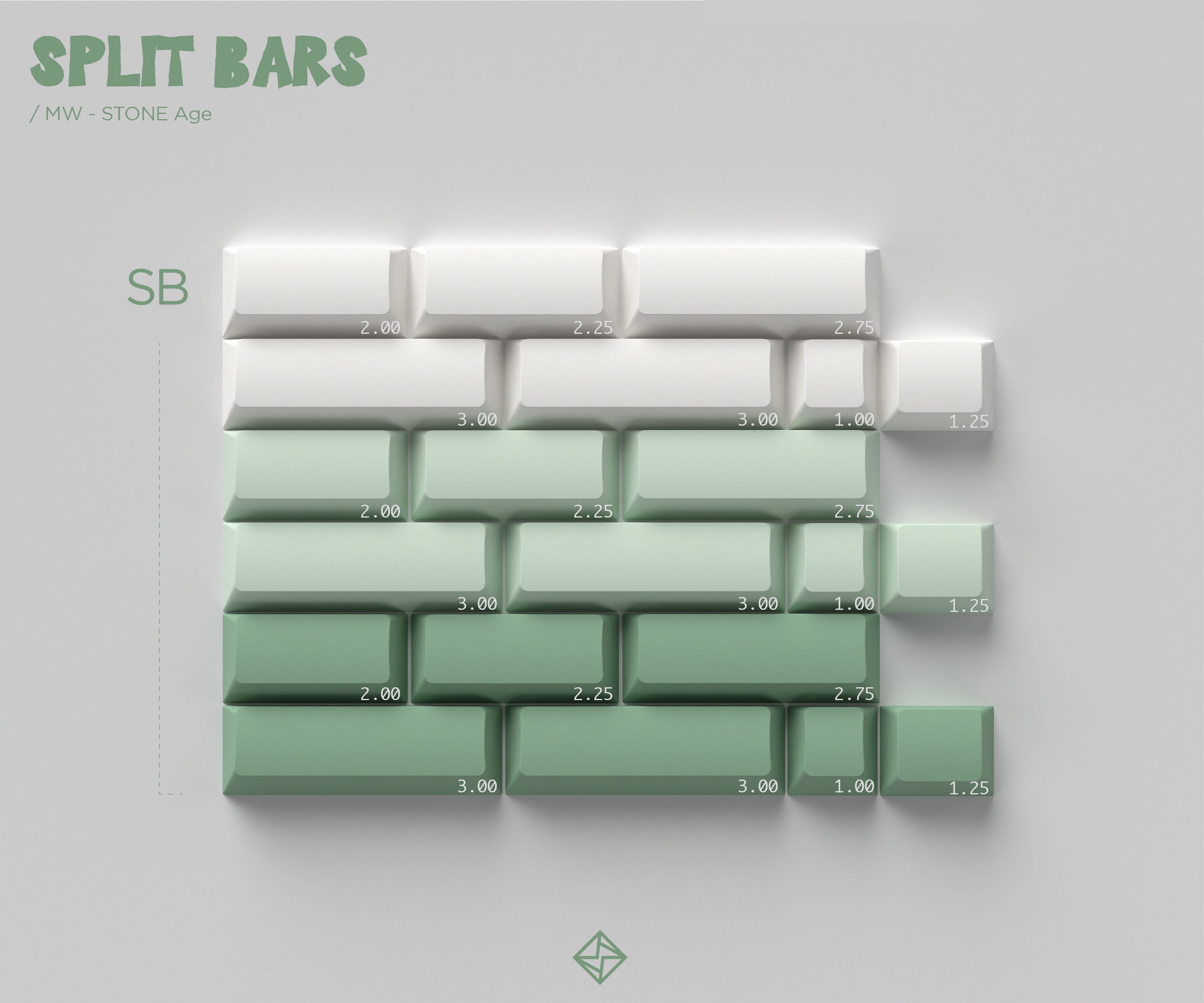 [IN STOCK]Keycaps-MW Stone Age