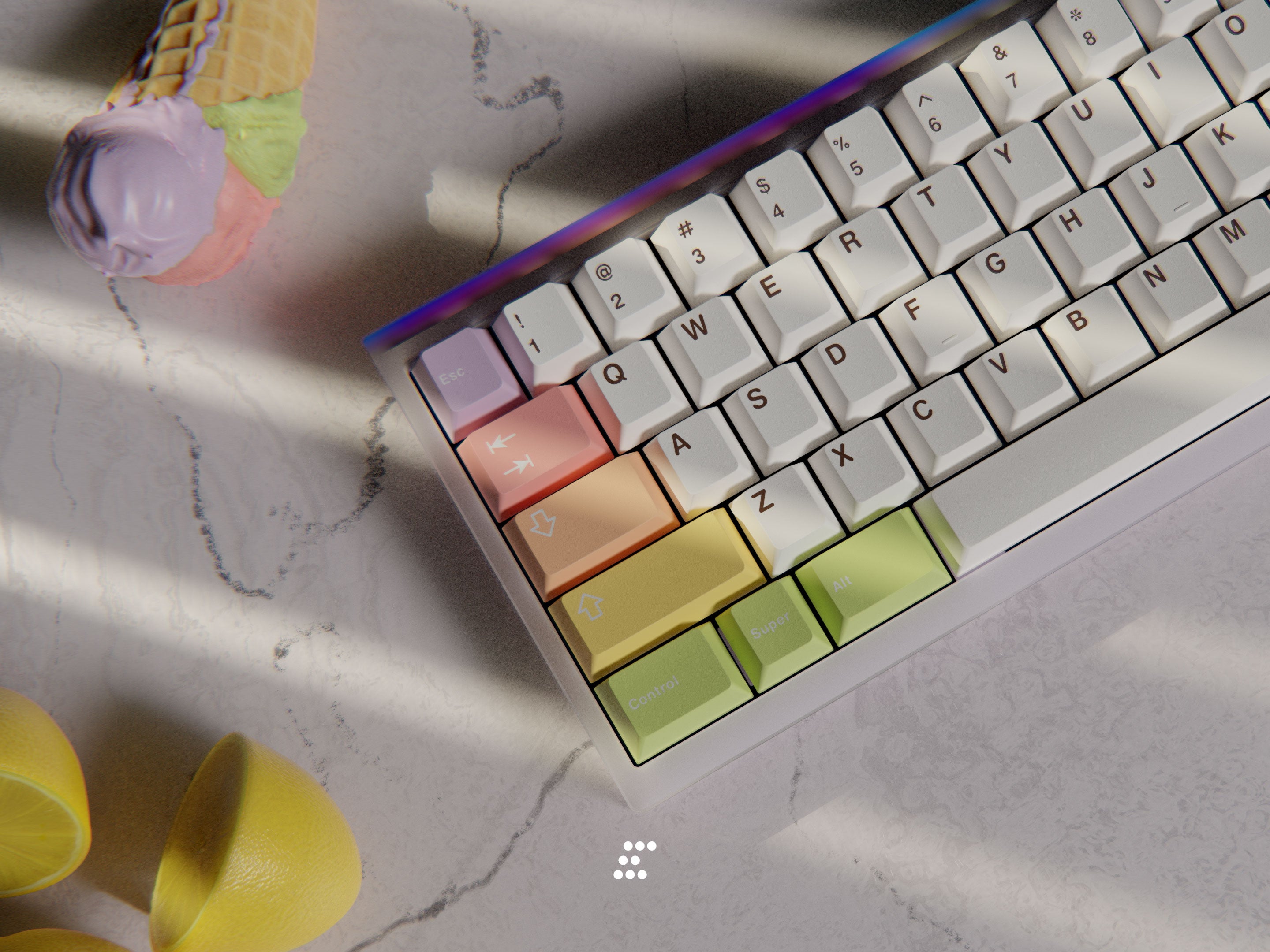 [IN STOCK]Keycaps-MW Gelato