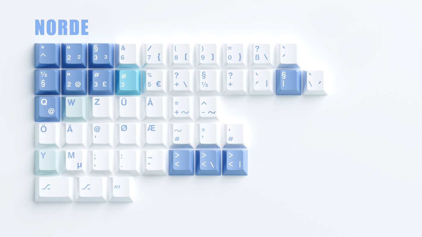 [IN STOCK]Keycaps-MW Yeeti Light