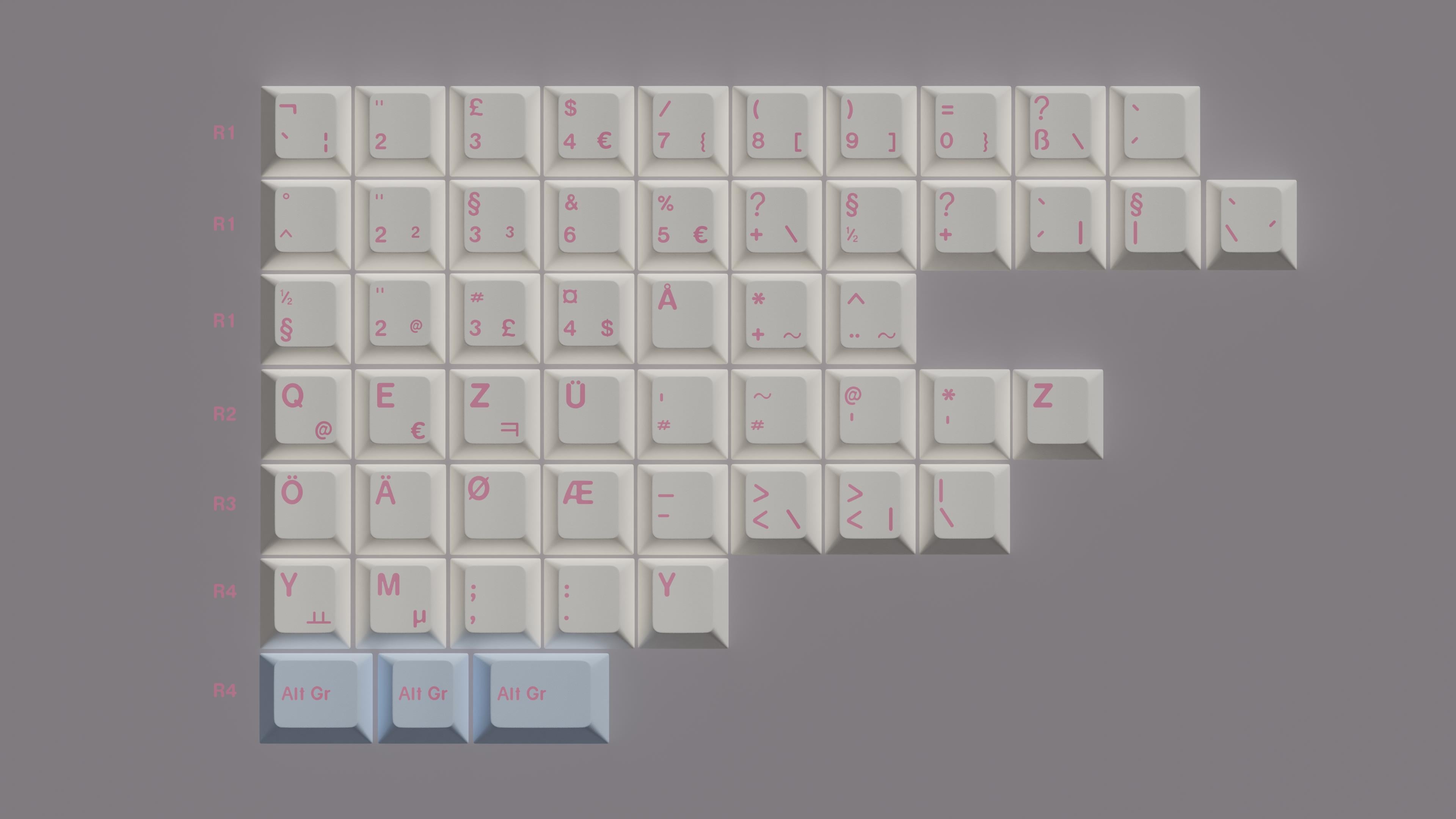 [IN STOCK]Keycaps-MW Velvet