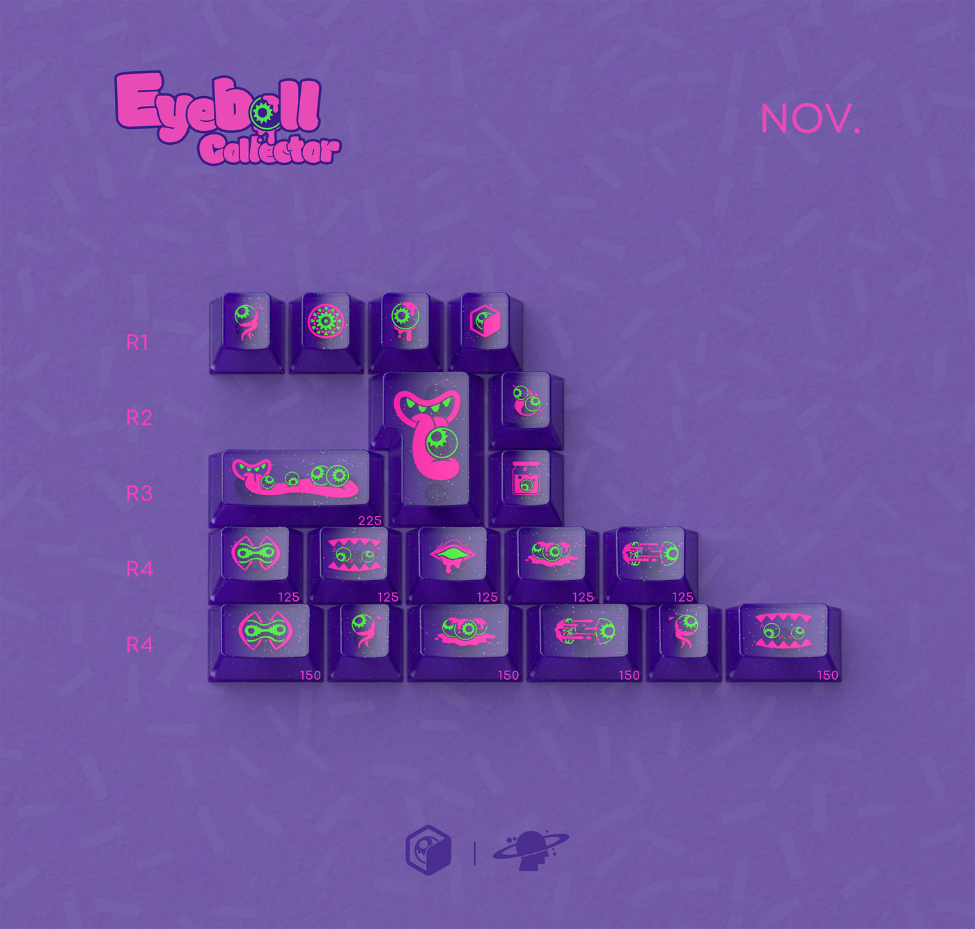 [IN STOCK]keycaps-MW Eyeball Collector
