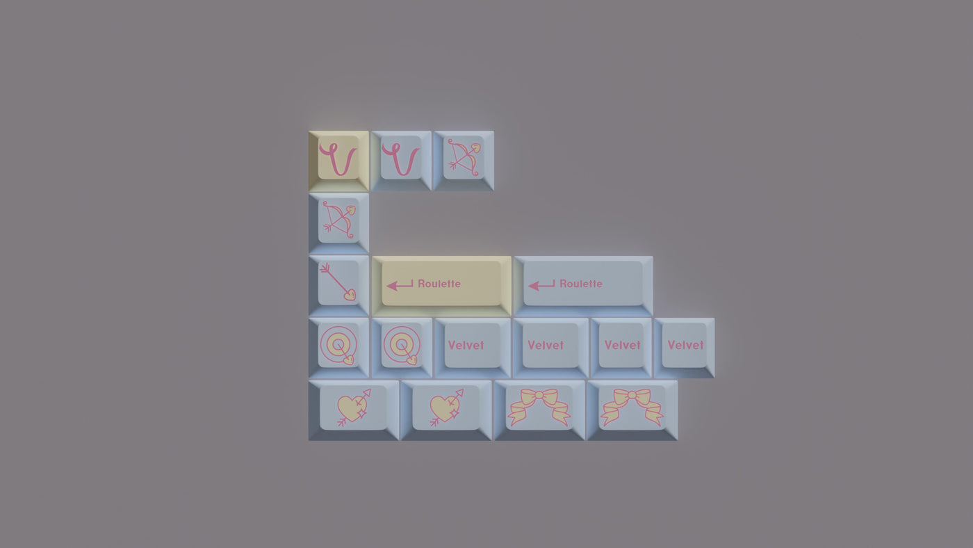 [IN STOCK]Keycaps-MW Velvet