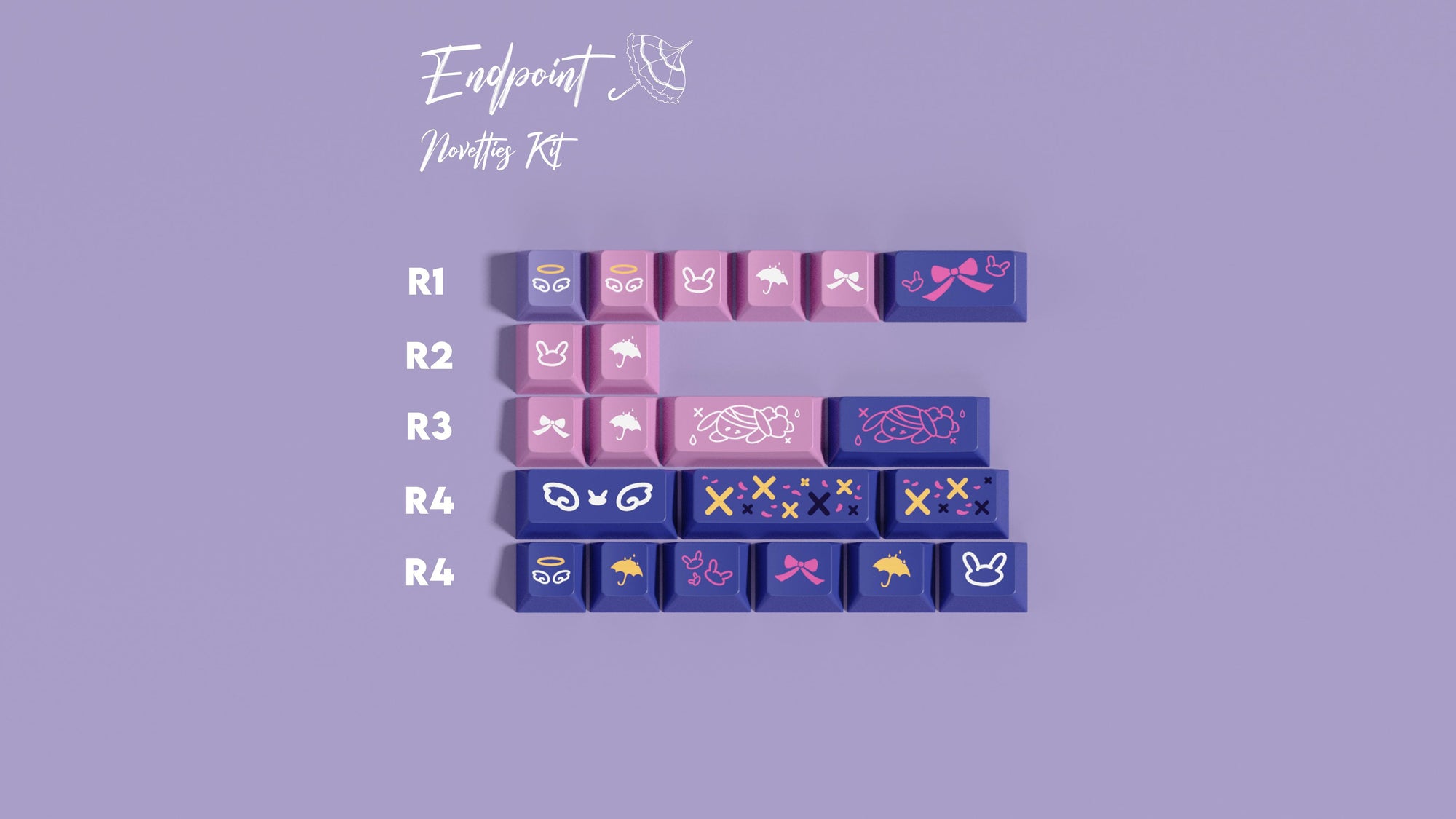 【IN STOCK】 Keycaps-MW Endpoint
