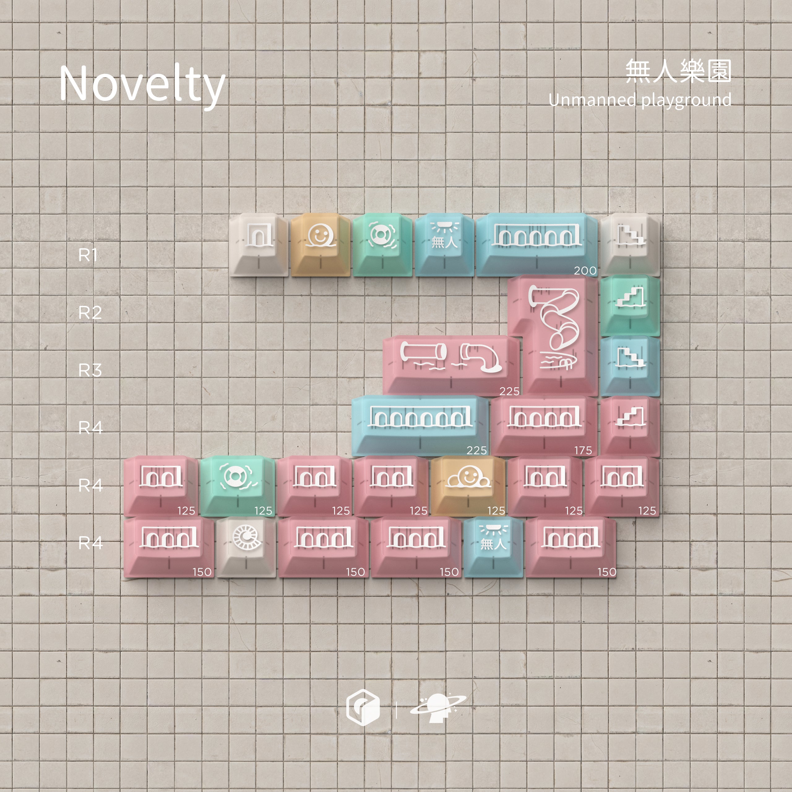 [GB]Keycaps-MW Unmanned Playground