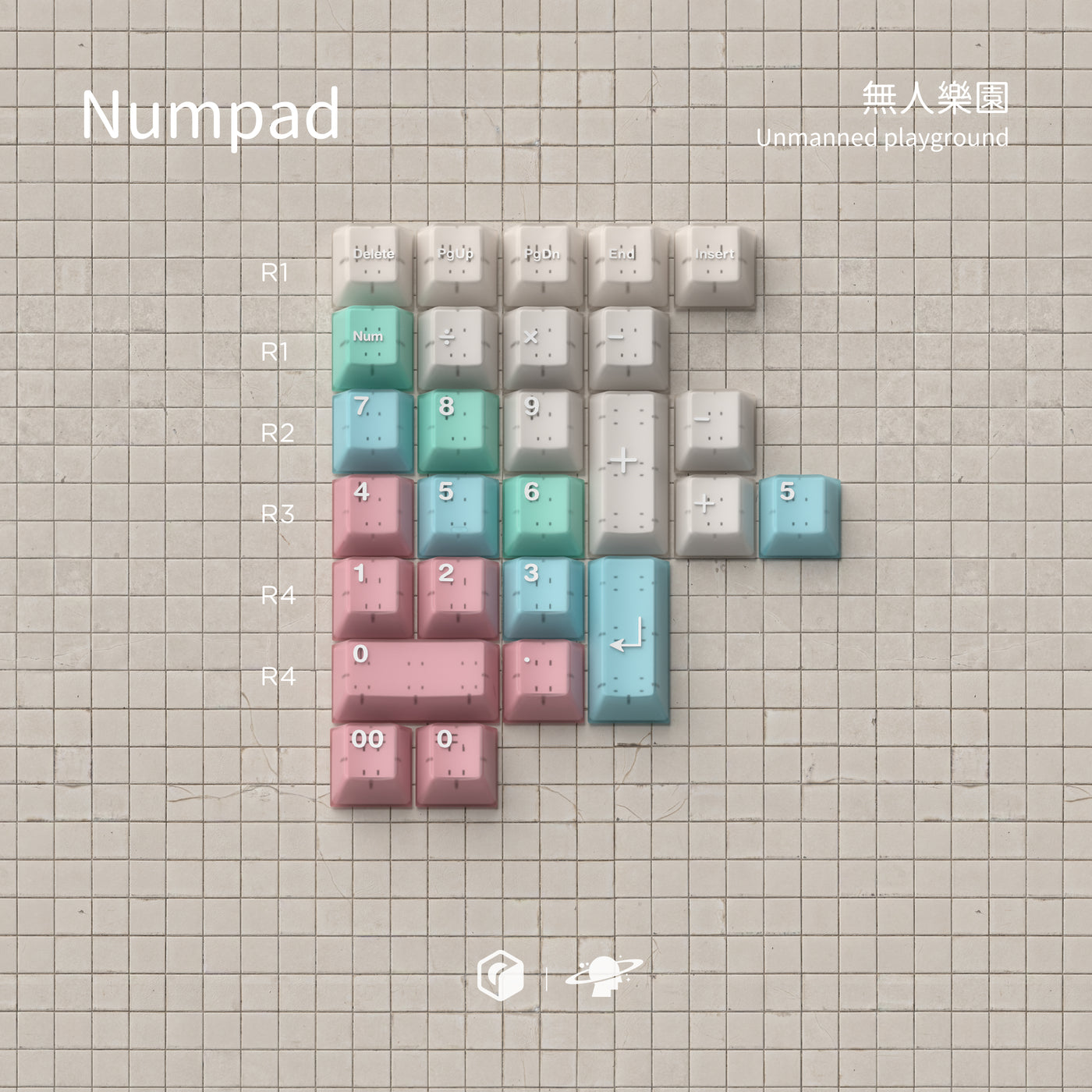 [IN STOCK]Keycaps-MW Unmanned Playground