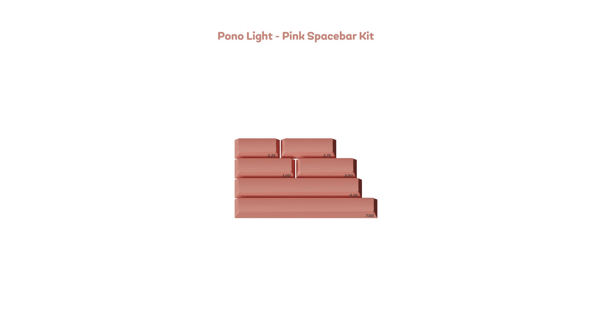 [Sold Out]Keycaps-MW Pono Light
