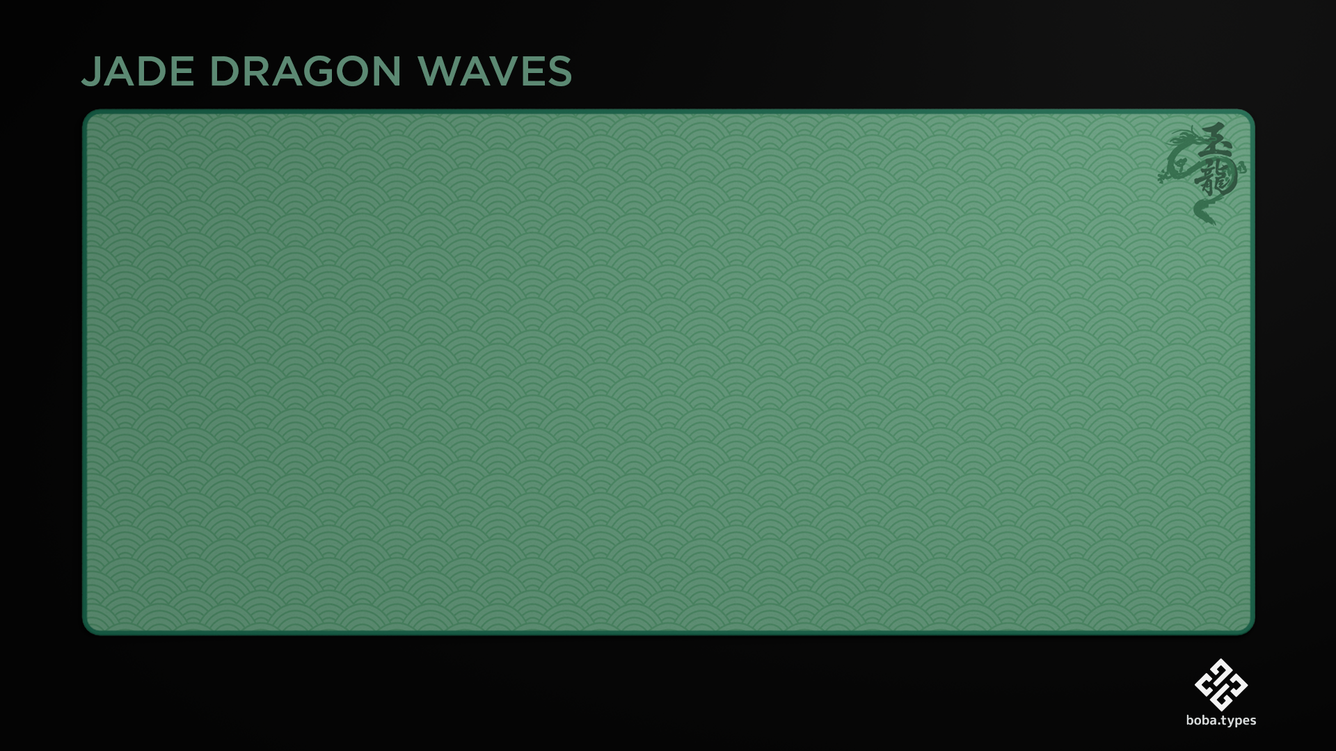 [IN STOCK]keycaps-MW Jade Dragon