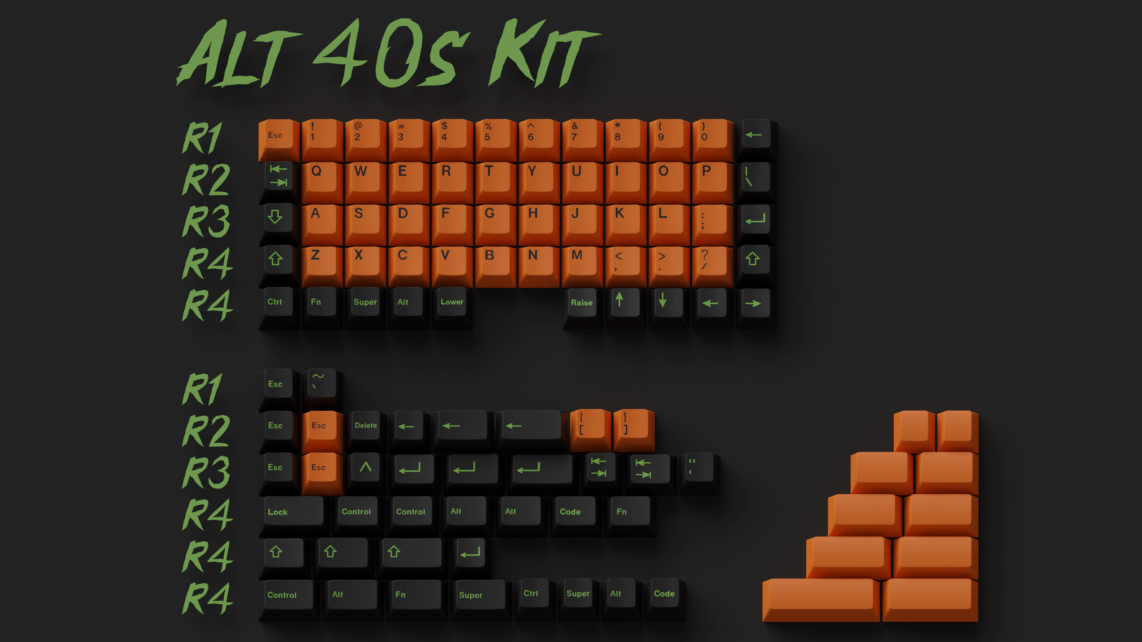 [IN STOCK]Keycaps-MW Fright Night