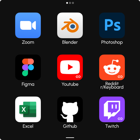 Mini Apps Launcher complete interface