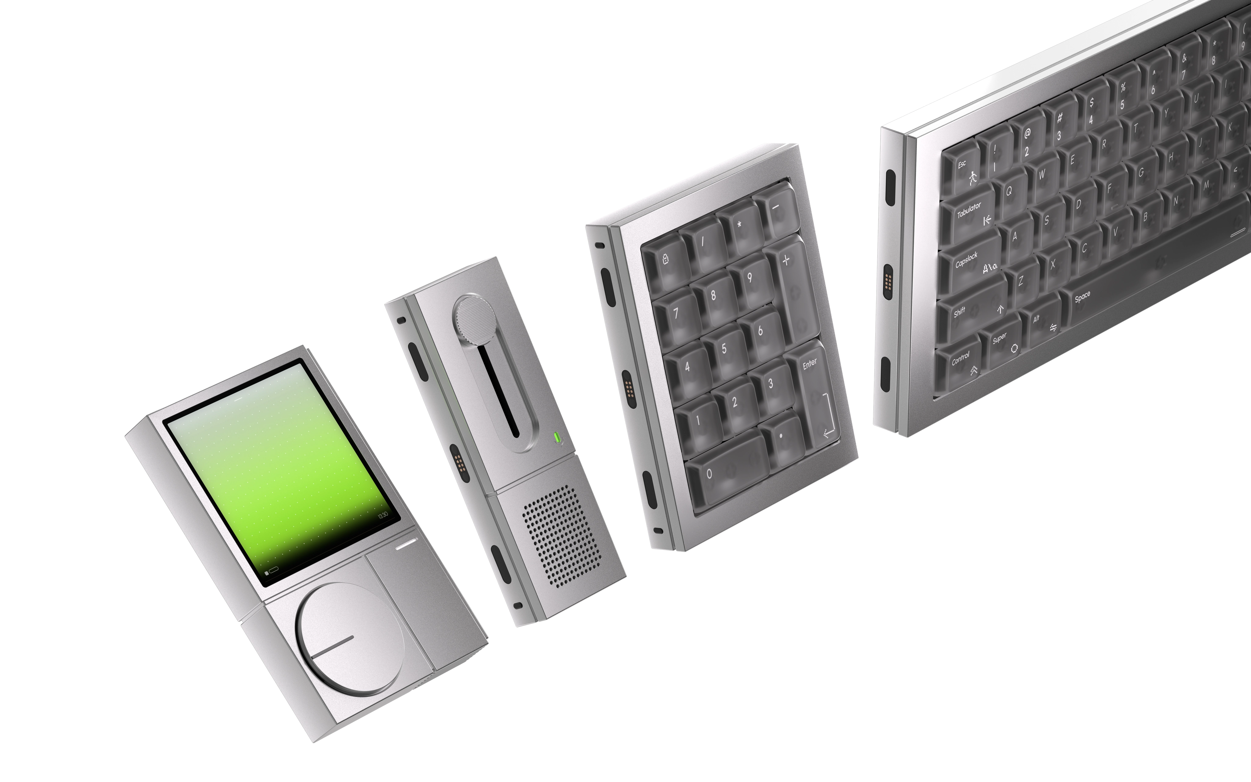 MASS X voice module with microphone, dial and privacy indicator