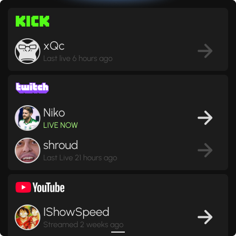 YouTube Monitor complete interface
