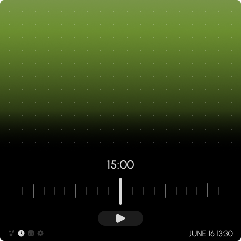 Focus Timer complete interface