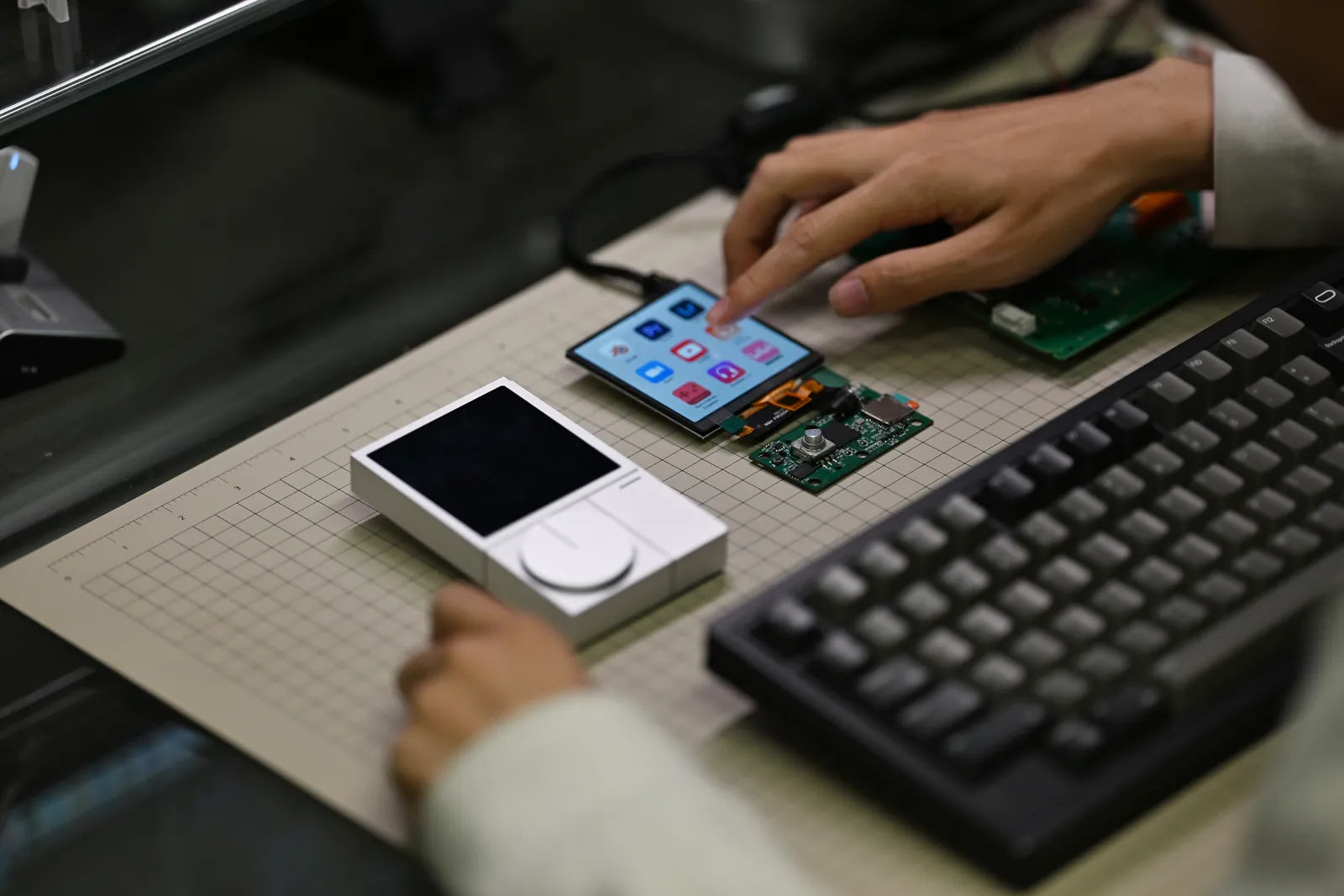 Trying the MASS X touchscreen controls
