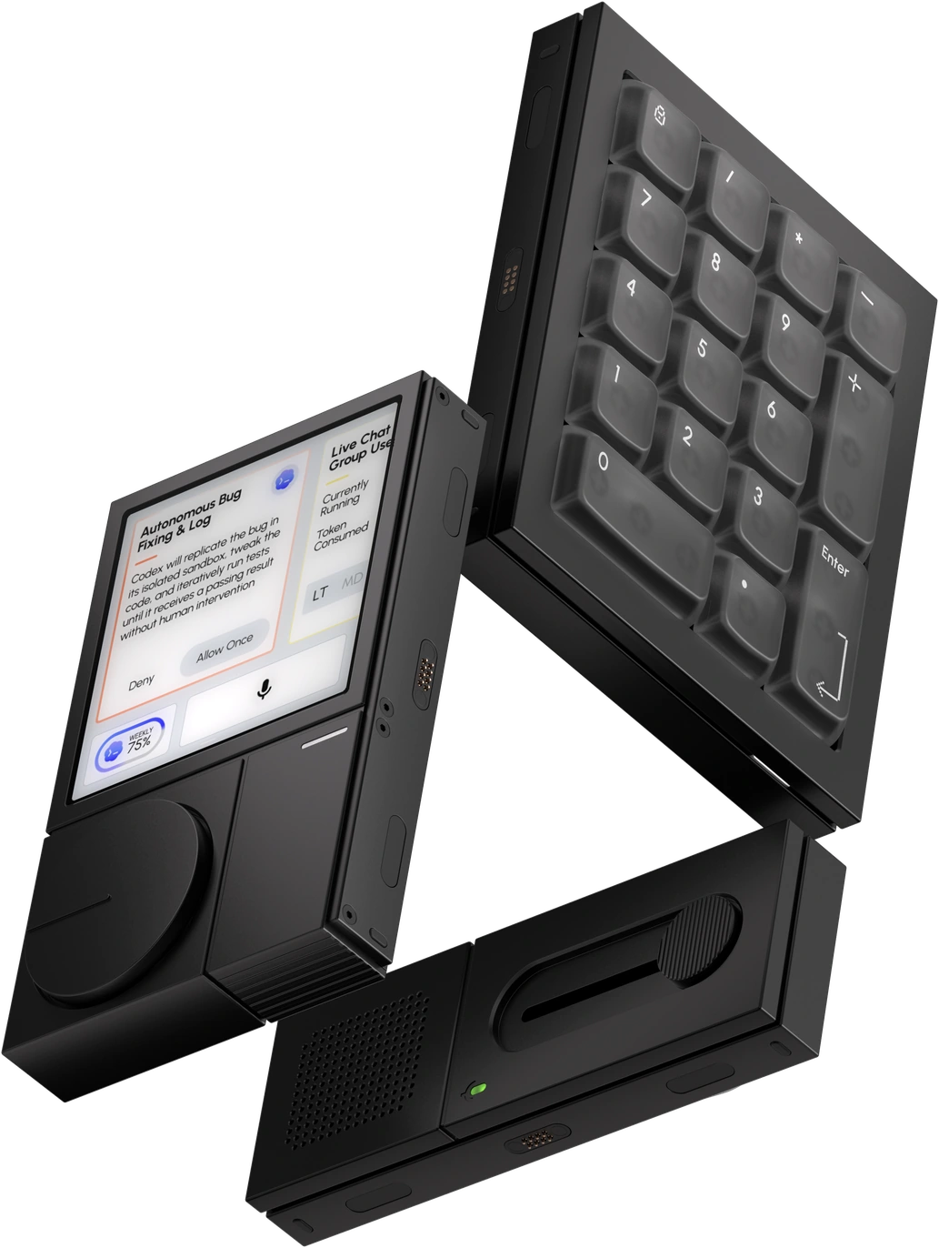 MASS X touch, sound and voice modules