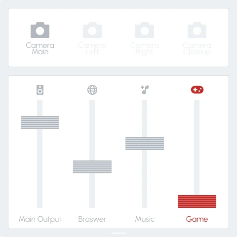 OBS Control complete interface